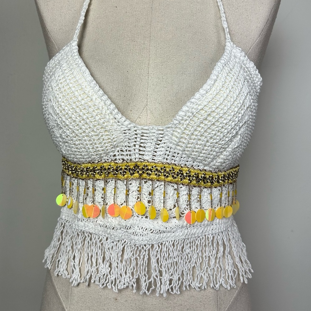 Shein Crochet Halter Top